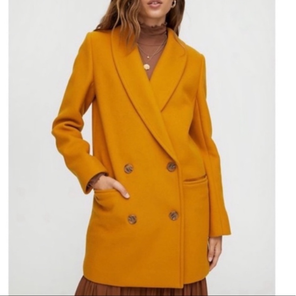 Aritzia Wilfred XXS wool coat